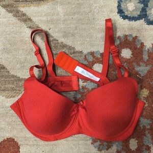 Red Women's Bra